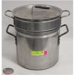 DOUBLE BOILER POT W/ LID