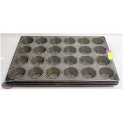 LOT OF 3 - 24 CUP MUFFIN PANS