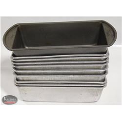 LOT OF 10 ASSORTED LOAF PANS