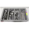 Image 1 : CUTLERY TRAY W/ ASSORTED CUTLERY