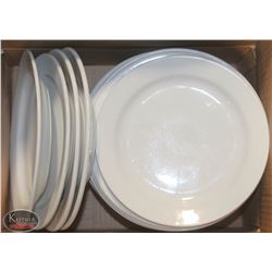 LOT OF APPROX. 20 ASSORTED 9" - 10" DINNER PLATES