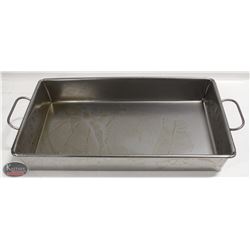 NEW JOHNSON ROSE STRAPPED STEEL ROASTING PAN
