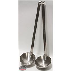 LOT OF 2 NEW JOHNSON ROSE 12 OZ LADLES