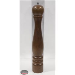 NEW JOHNSON ROSE 15" WOODEN PEPPER MILL
