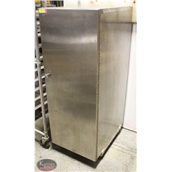 STAINLESS STEEL ENCLOSED TRAY RACK W/ 12 TRAYS