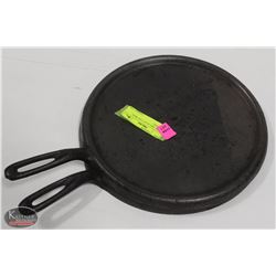 LOT OF TWO 10-3/4" CAST IRON HOTPLATE