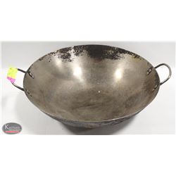 16.5" STAINLESS STEEL WOK