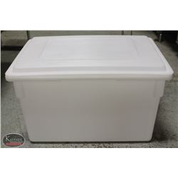 LARGE CAMBRO FOOD GRADE STACKING BIN W/ REVERSIBLE