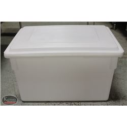 LARGE CAMBRO FOOD GRADE STACKING BIN W/ REVERSIBLE