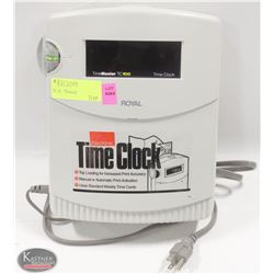 TIME MASTER TC 100 ELECTRONIC TIMECLOCK