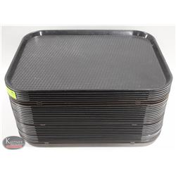 LOT OF 30 GOOD QUALITY TRAYS 18" X 14"