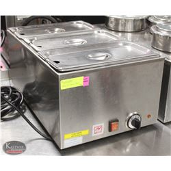 STAINLESS STEEL 1200W FULL SIZE ELEC. FOOD WARMER