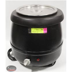 GLENRAY SOUP KETTLE W/ S/S INSERT & LID - 400W