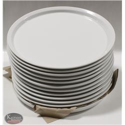 LOT OF 12 LARGE PIZZA PLATES