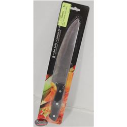 NEW 8" STAINLESS STEEL CHEF'S KNIFE