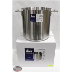 NEW UPDATE INTERNATIONAL 32 QT S/S STOCK POT
