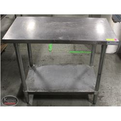 SMALL STAINLESS STEEL TABLE