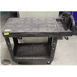 RUBBERMAID COMMERCIAL BUS CART / INVENTORY CART