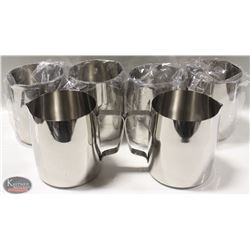 CASE OF 6 NEW JOHNSON ROSE 48 OZ FROTHING PITCHERS