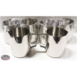 CASE OF 6 NEW JOHNSON ROSE 48 OZ FROTHING PITCHERS