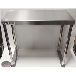 JOHNSON ROSE 12" X 24" S/S SINGLE OVERSHELF