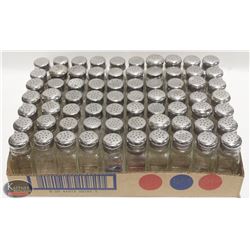 70 LARGE SQUARE SALT & PEPPER SHAKERS