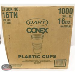 CASE OF 1000 DART CONEX 16 OZ PLASTIC CUPS