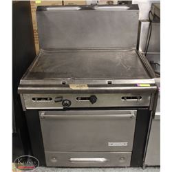 GARLAND NATURAL GAS COMMERCIAL 36" GRIDDLE OVEN