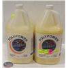 Image 1 : TWO PARTIAL 4.5 L JUGS OF POLY POWER INDUSTRIAL