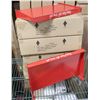 Image 1 : 5 CASES OF RED JELLY BELLY SHELVING 16" X 9"