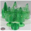 Image 1 : GROUP OF 17 POLY-CONE DESSERT HOLDERS / SERVERS