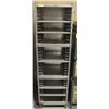 Image 1 : 3-TIER S/S ENCLOSED RACK ON CASTORS
