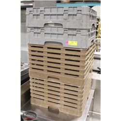 GROUP OF 4 ASSORTED DISHWASHER RACKS