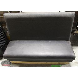 BOOTH SEATING BENCH. 55"X23"X41.5"