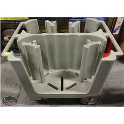 MOBILE ADJUSTABLE PLATE CART