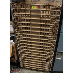 20 STACKABLE TRAYS FOR BREAD / FOOD