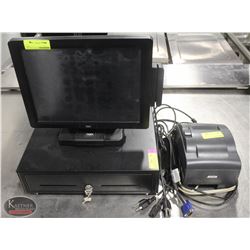 POSX TOUCHSCREEN P.O.S. MONITOR W/ CASH DRAWER &