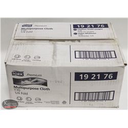 CASE OF 300 TORK T70 1/4 FOLD MULTIPURPOSE CLOTHS