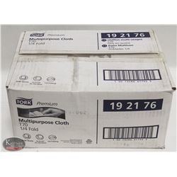 CASE OF 300 TORK T70 1/4 FOLD MULTIPURPOSE CLOTHS