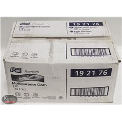 CASE OF 300 TORK T70 1/4 FOLD MULTIPURPOSE CLOTHS