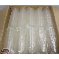 CASE OF 2000 ECO-PACKAGING COMPOSTABLE 76MM LIDS