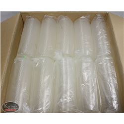 CASE OF 2000 ECO-PACKAGING COMPOSTABLE 76MM LIDS