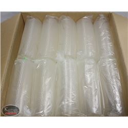 CASE OF 2000 ECO-PACKAGING COMPOSTABLE 76MM LIDS