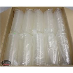 CASE OF 2000 ECO-PACKAGING COMPOSTABLE 76MM LIDS