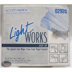 CASE OF 2100 SCOTT PAPER LIGHT WORKS SPECIAL TASK