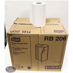 CASE OF 24 TORK HAND TOWEL ROLLS 7.875" X 206 FEET
