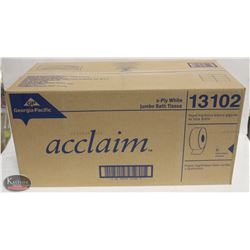 CASE W/ 6 ROLLS OF GEORGIA-PACIFIC 2-PLY  BATH