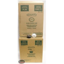 CASE OF 2500 BLACK 3.25 OZ PORTION CUPS W/ CASE OF