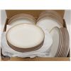 Image 1 : 11 OVAL PLATTERS & 6" SAUCERS