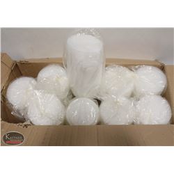 CASE OF SIZE 8 & 10OZ PLASTIC LIDS
